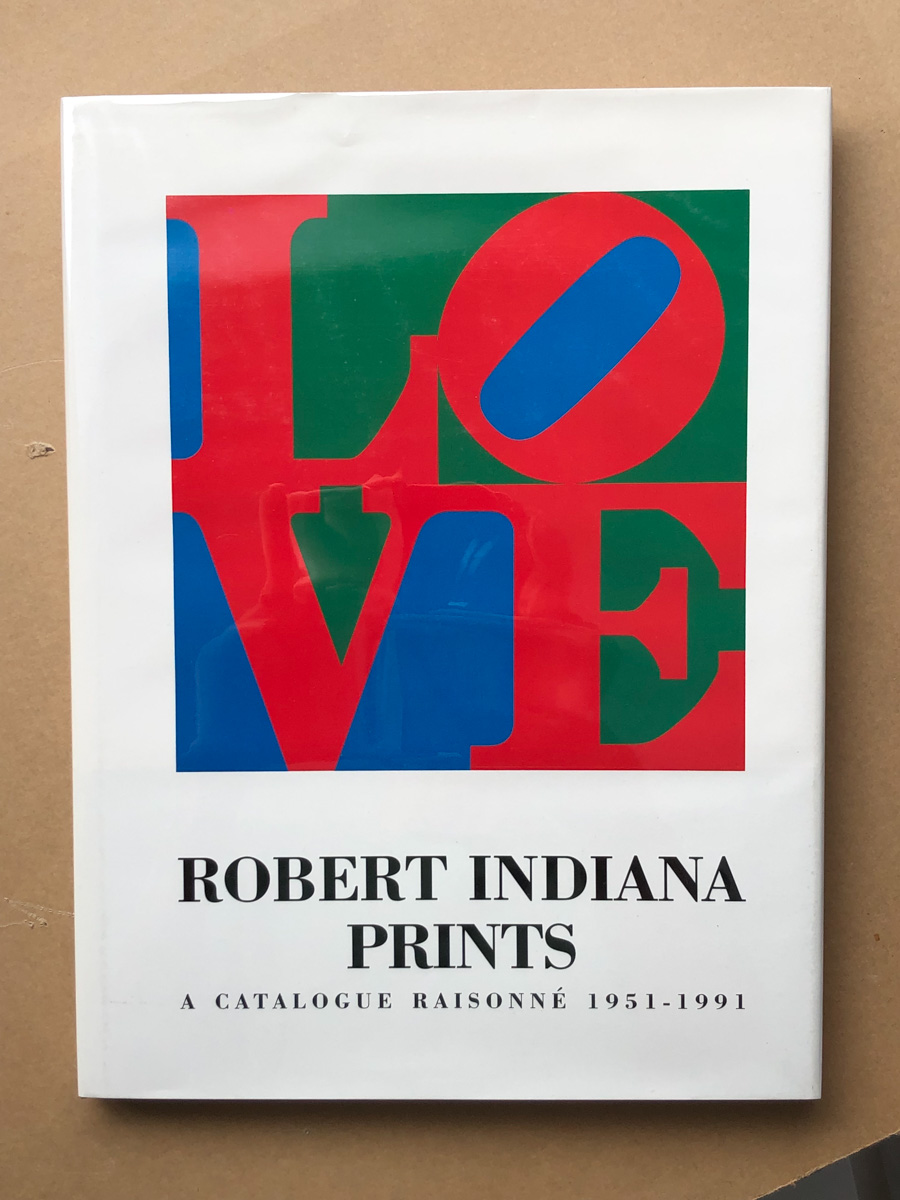 Cover of "Robert Indiana Prints"